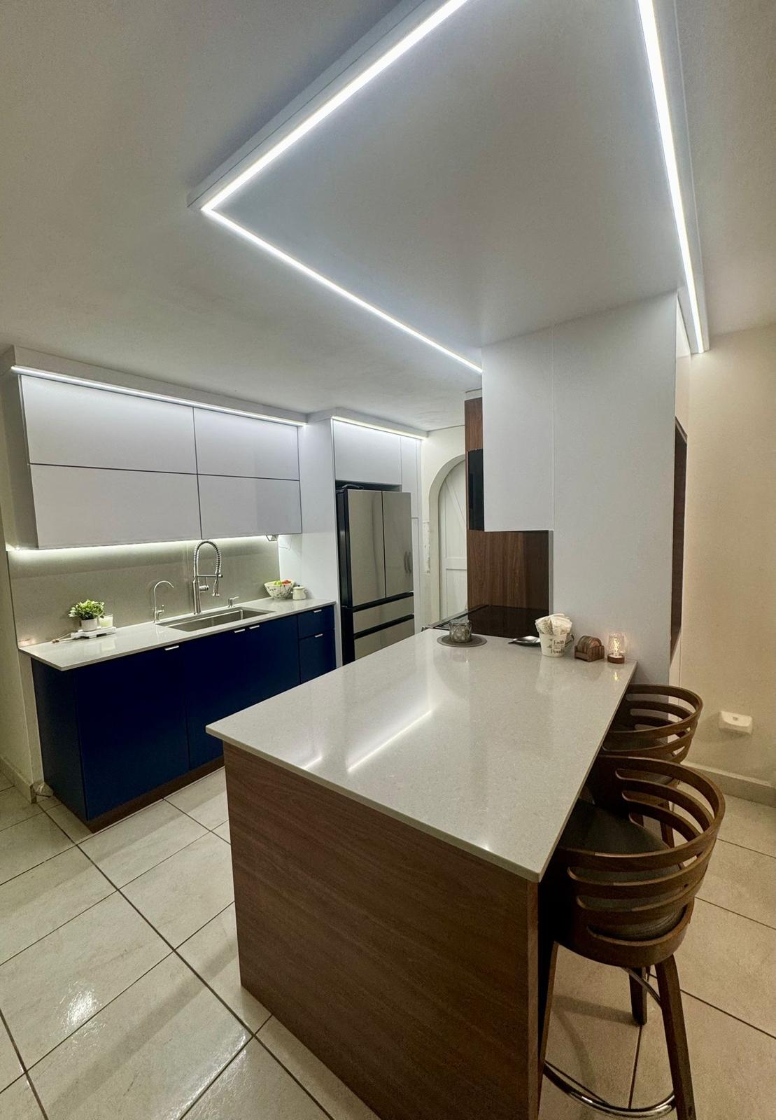 Cocina con LED