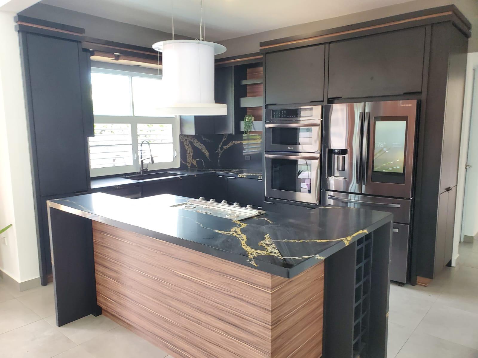 Cocina premium negra